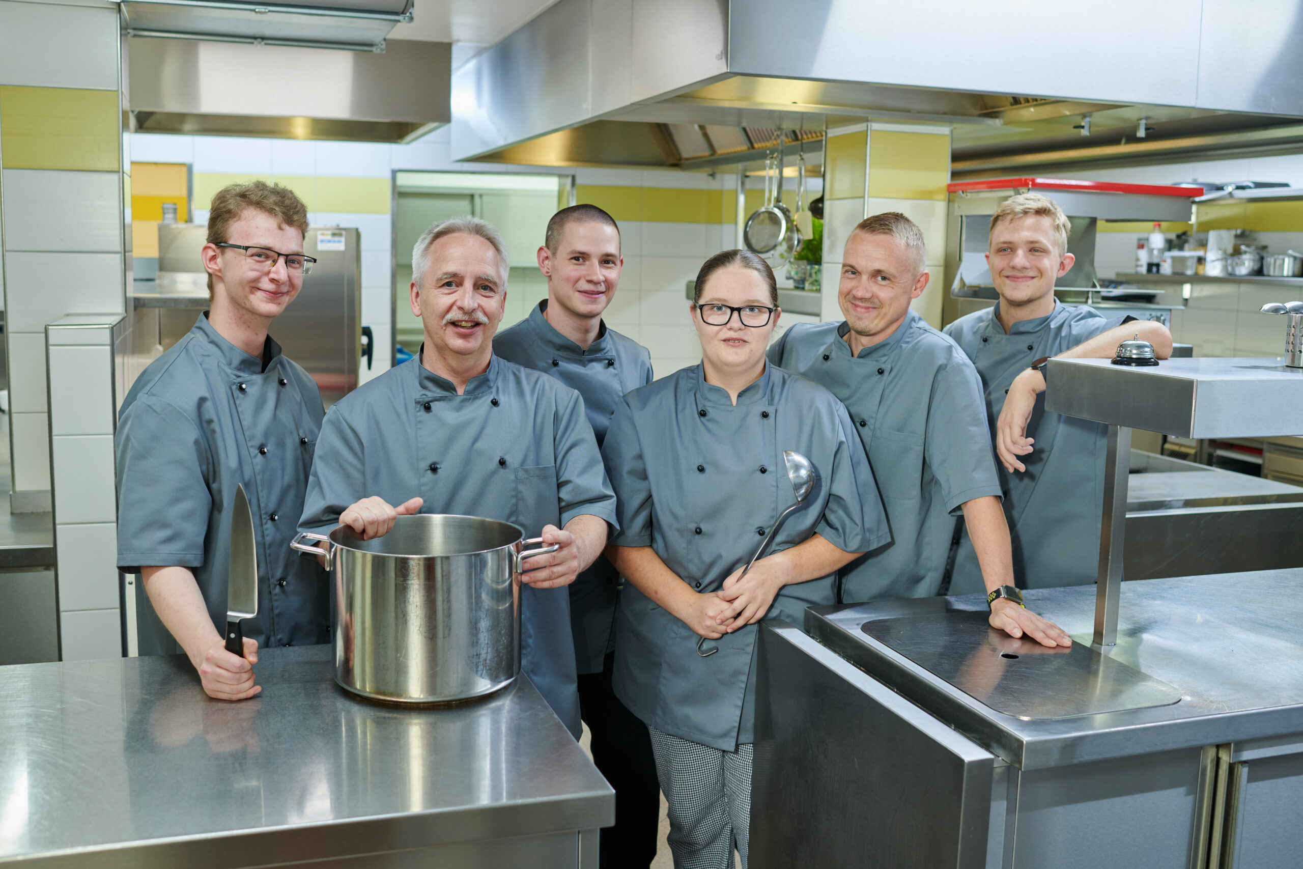 Das Küchenteam im Parkhotel Neustadt